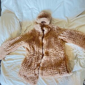 Cozy Tan Kids Jacket